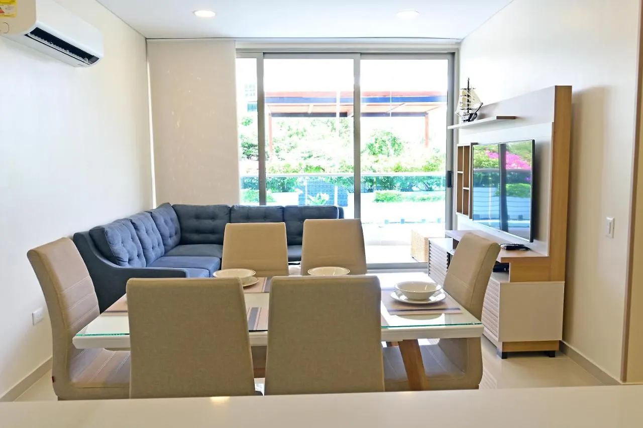 Apartment Ferienwohnung Fares Rents 1402 SAMARIA CLUB DE PLAYA Santa Marta