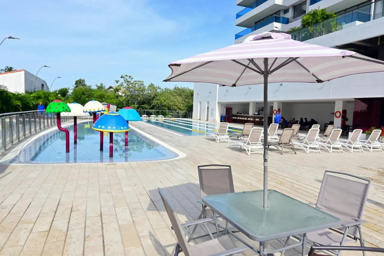 Ferienwohnung Fares Rents 1402 SAMARIA CLUB DE PLAYA Santa Marta  0*, Santa Marta (Magdalena) Kolumbien