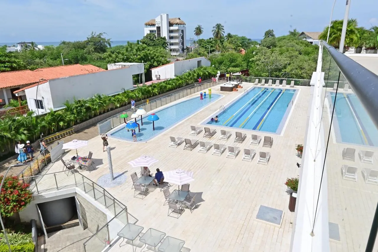 Apartment Ferienwohnung Fares Rents 1402 SAMARIA CLUB DE PLAYA Santa Marta  Kolumbien